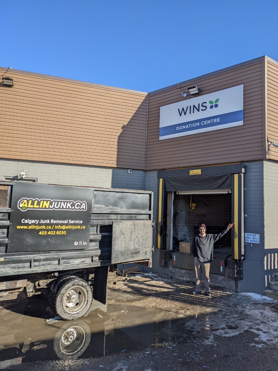 Donation Focused Junk Removal Calgary All in Junk